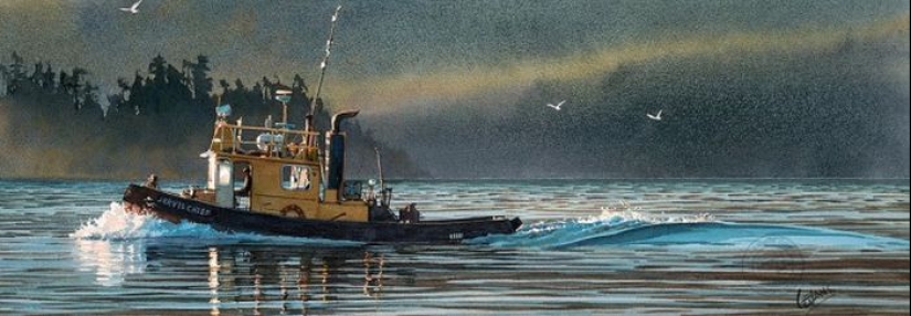 Watercolor realism: amazing landscapes Carol Evans