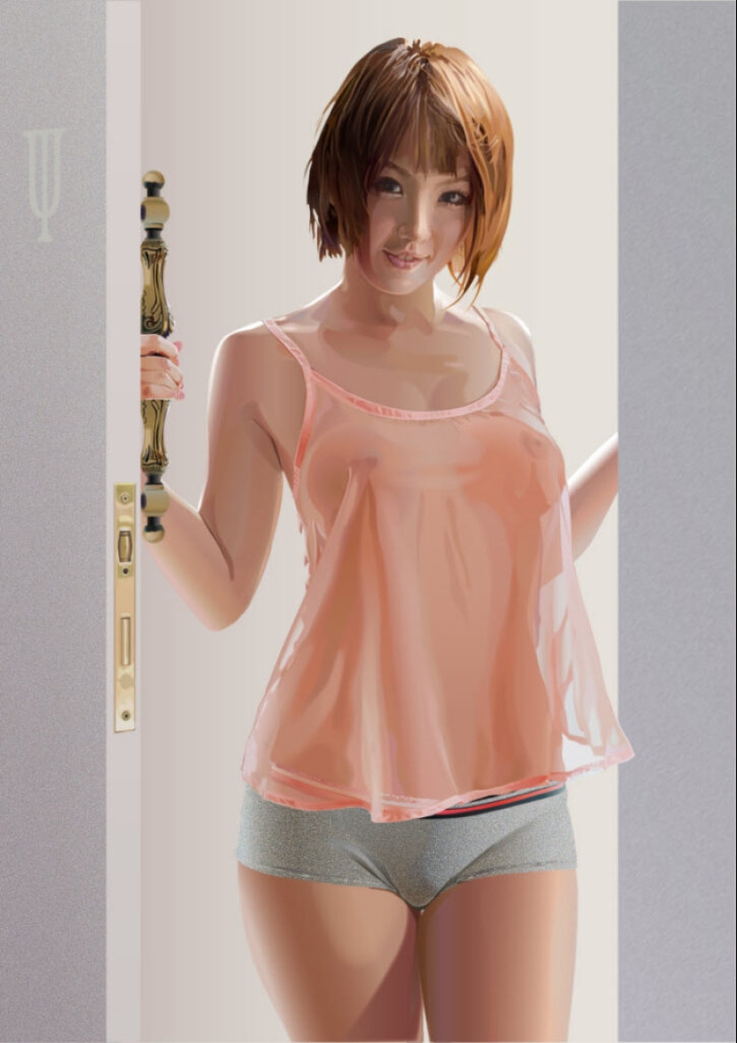 &quot;Wet&quot; erotica by Japanese artist Izumi Ushida