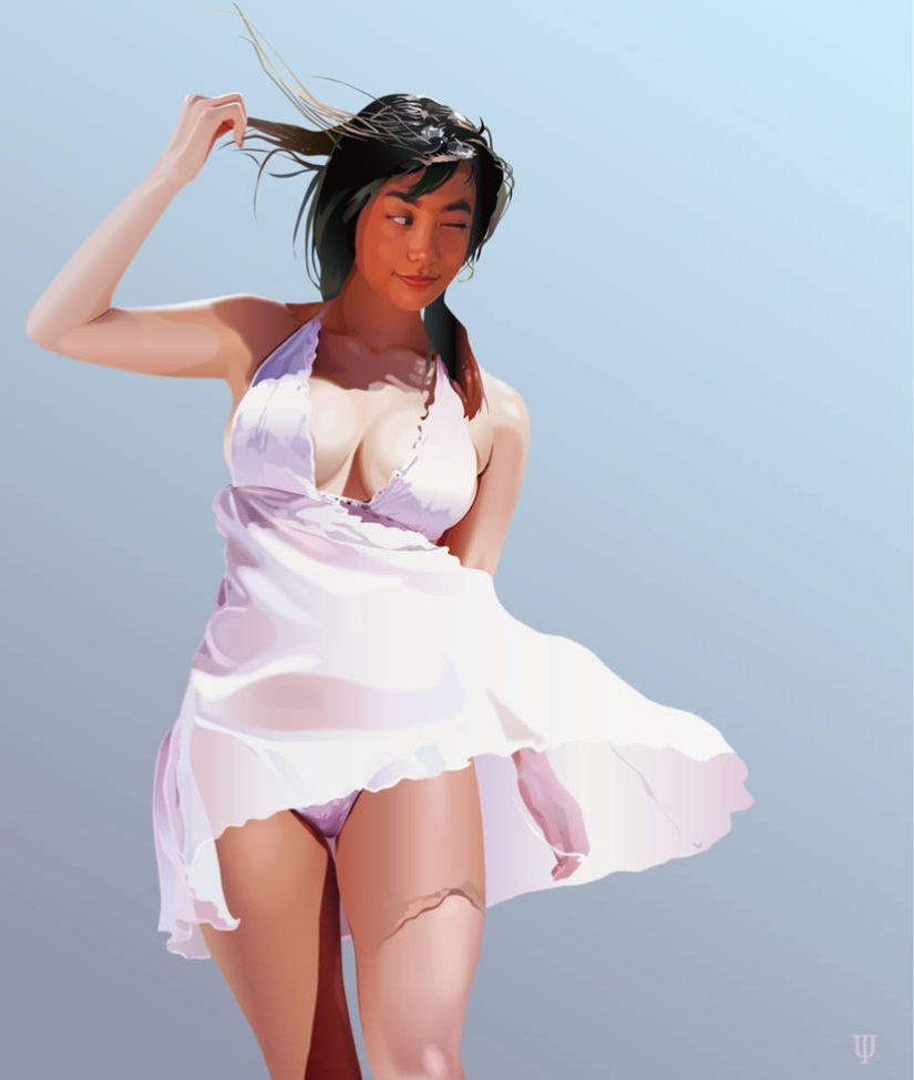 &quot;Wet&quot; erotica by Japanese artist Izumi Ushida