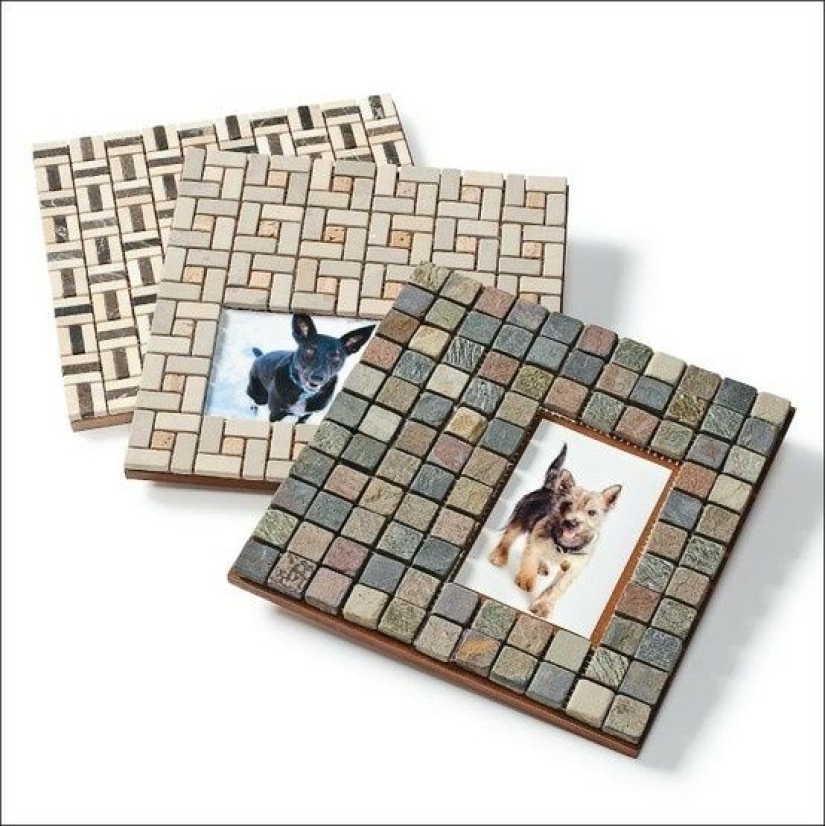 What can be made from the remains of ceramic tiles and mosaics What can be made from the remains of ceramic tiles and mosaics