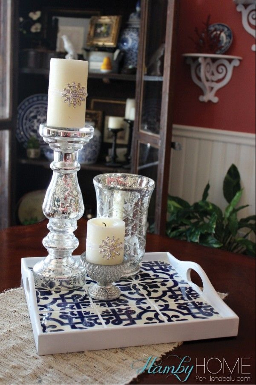 What can be made from the remains of ceramic tiles and mosaics What can be made from the remains of ceramic tiles and mosaics