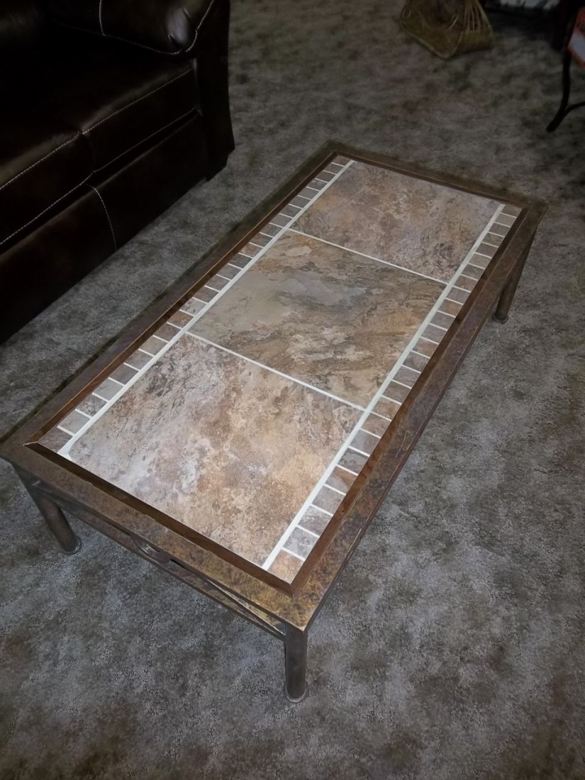 What can be made from the remains of ceramic tiles and mosaics What can be made from the remains of ceramic tiles and mosaics