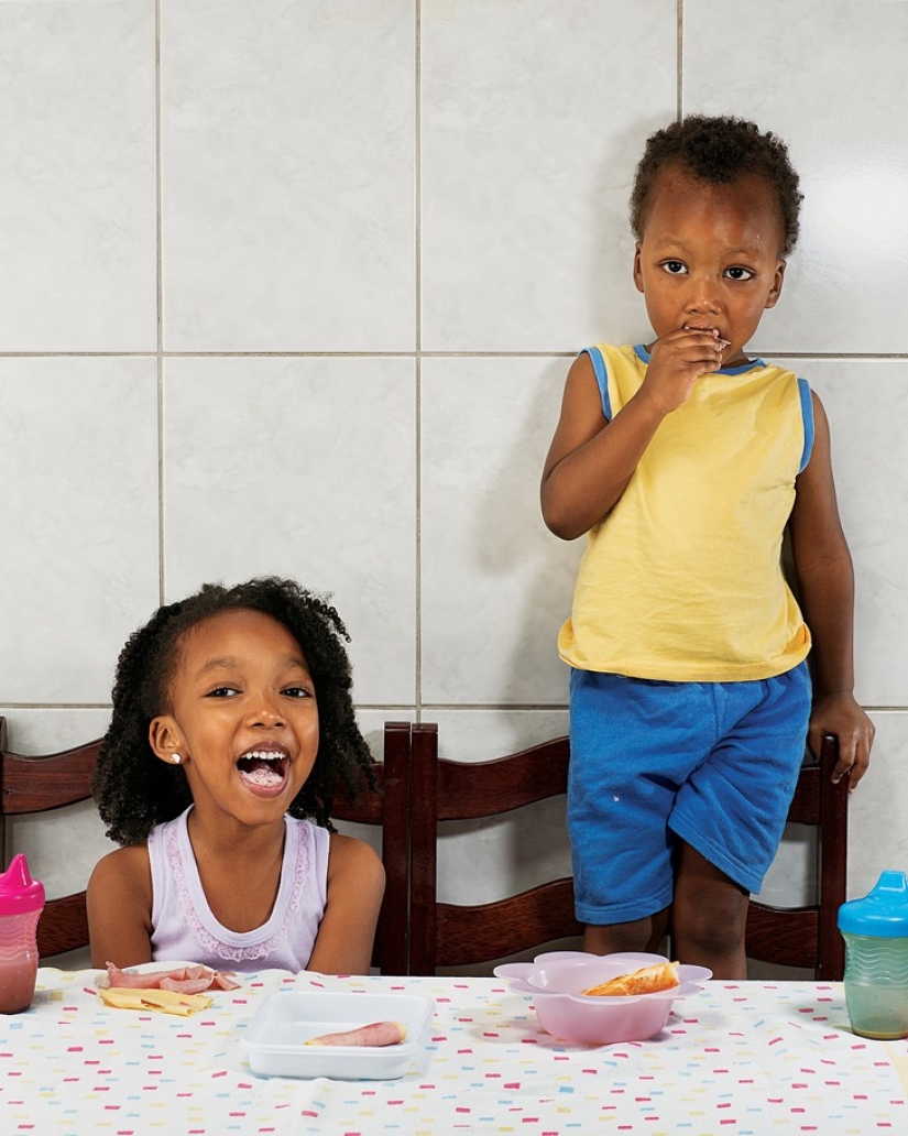 What children from all over the world eat for breakfast