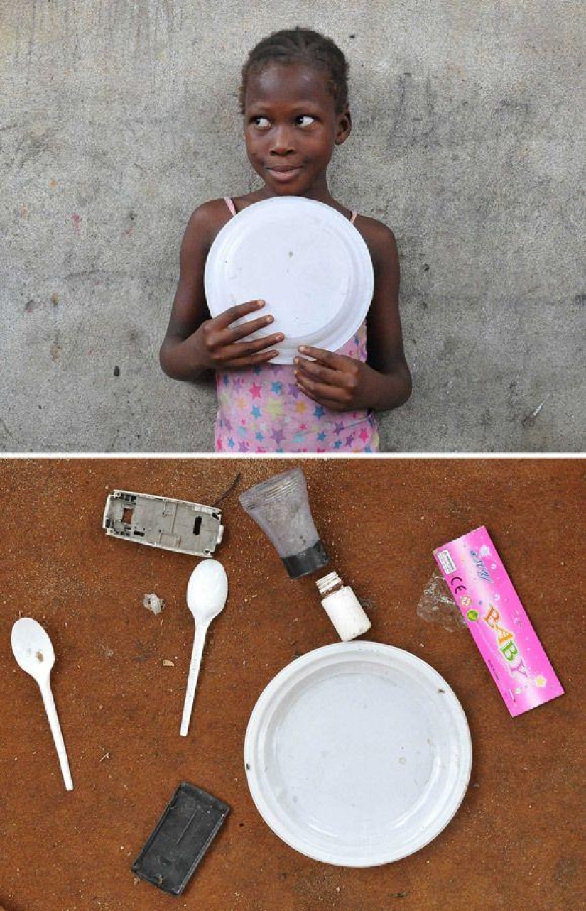 What children play in African slums