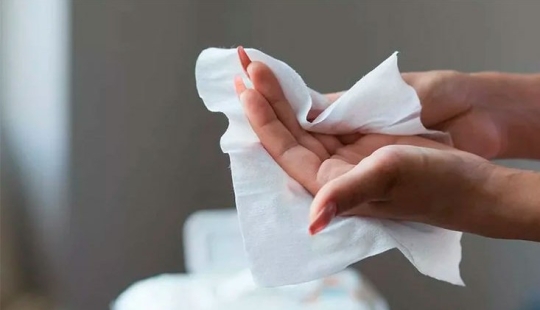 What danger do wet wipes hide