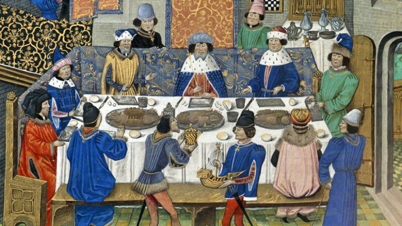 What did Europeans eat in the Middle Ages and why we can envy them