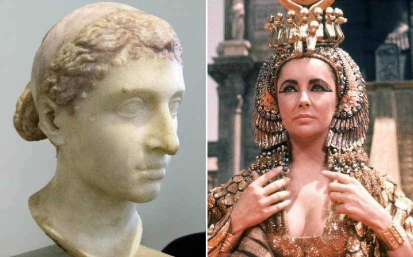 What did historical figures look like in the cinema and in reality