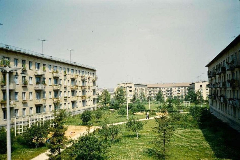 What did the Khrushchevki look like when it was good to live in them