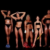 What do athletes' bodies look like in different sports?