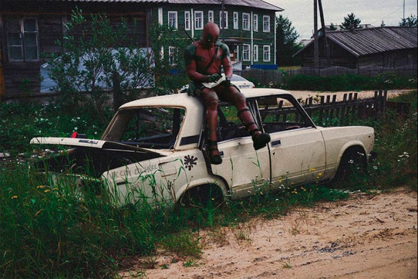 What do the heroes of Hollywood blockbusters do in the harsh Russian realities