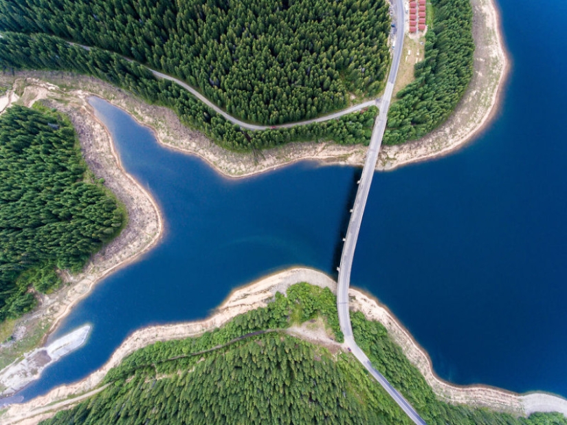 What do the roads that Count Dracula once traveled look like?