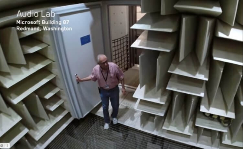 What does the quietest place on Earth look like, where the absence of sounds drives you crazy?