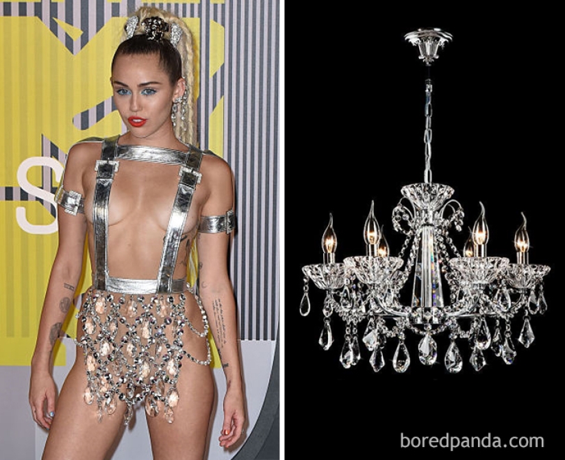 What inspires people to wild outfits and hairstyles — a cleaning brush, a string bag and a broken phone What inspires people to wild outfits and hairstyles — a cleaning brush, a string bag and a broken phone