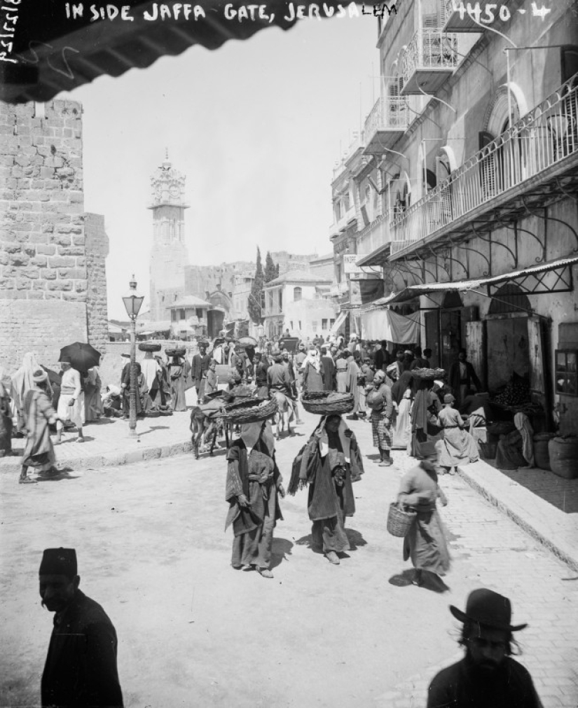 What Jerusalem looked like in the last days of Turkish rule