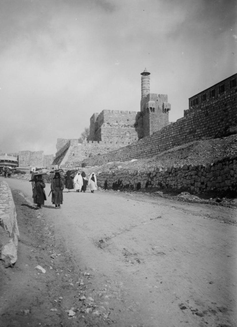 What Jerusalem looked like in the last days of Turkish rule