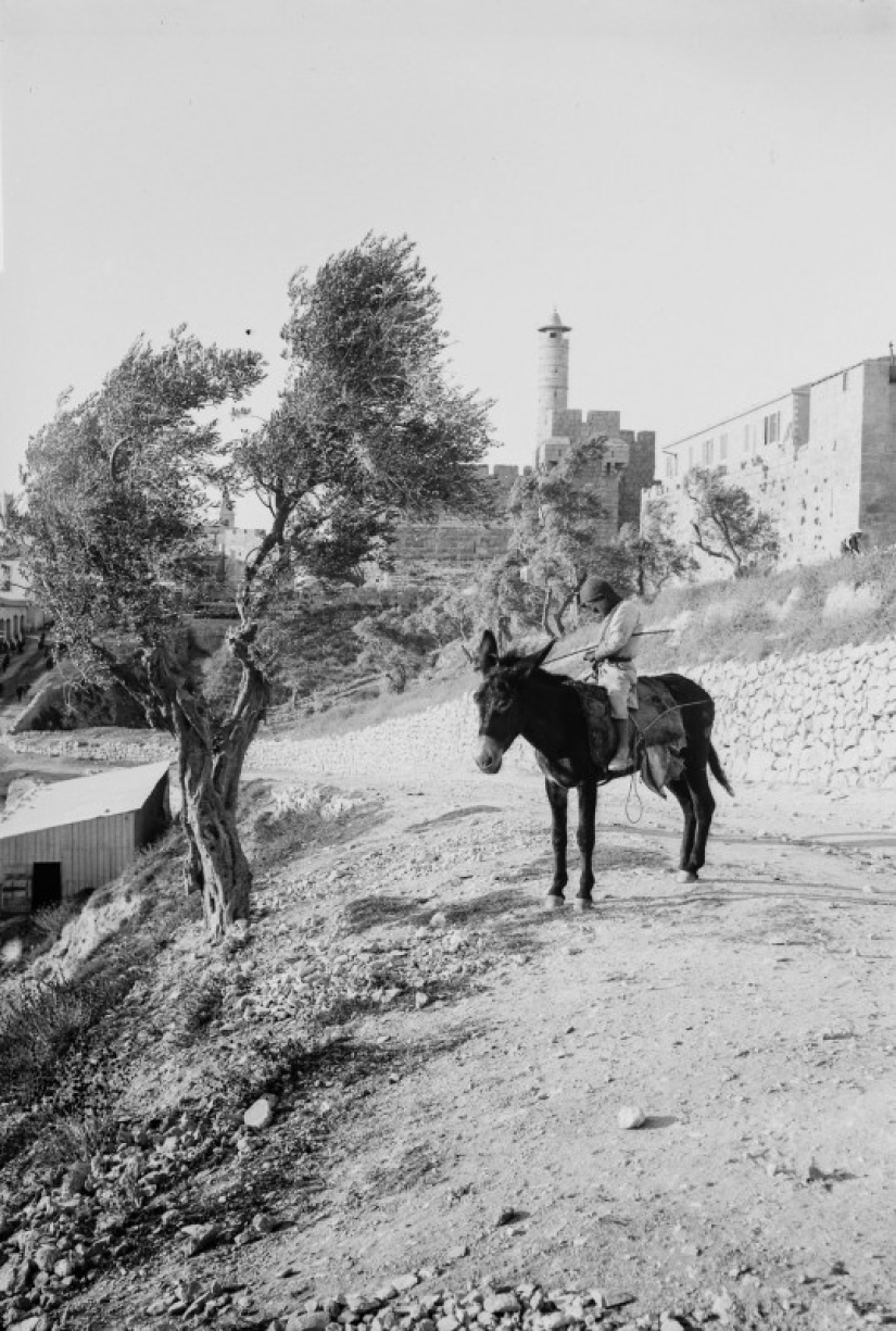 What Jerusalem looked like in the last days of Turkish rule