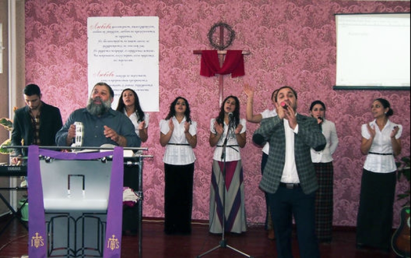 What religion are the Gypsies and how unusual their faith