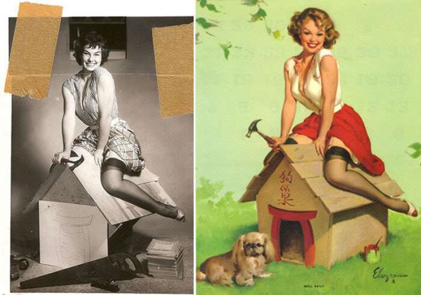 What the girls who posed for the most famous pin-up posters really looked like What the girls who posed for the most famous pin-up posters really looked like