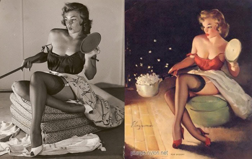 What the girls who posed for the most famous pin-up posters really looked like What the girls who posed for the most famous pin-up posters really looked like