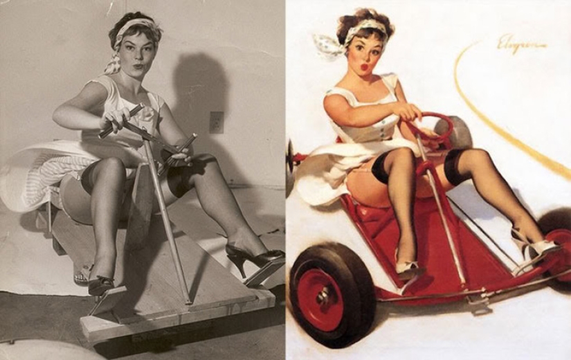 What the girls who posed for the most famous pin-up posters really looked like What the girls who posed for the most famous pin-up posters really looked like