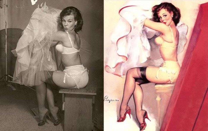 What the girls who posed for the most famous pin-up posters really looked like What the girls who posed for the most famous pin-up posters really looked like