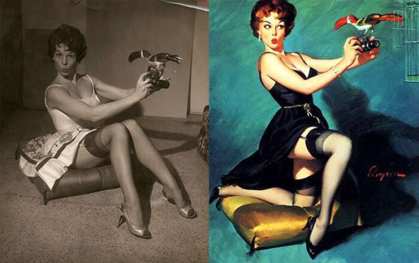What the girls who posed for the most famous pin-up posters really looked like What the girls who posed for the most famous pin-up posters really looked like