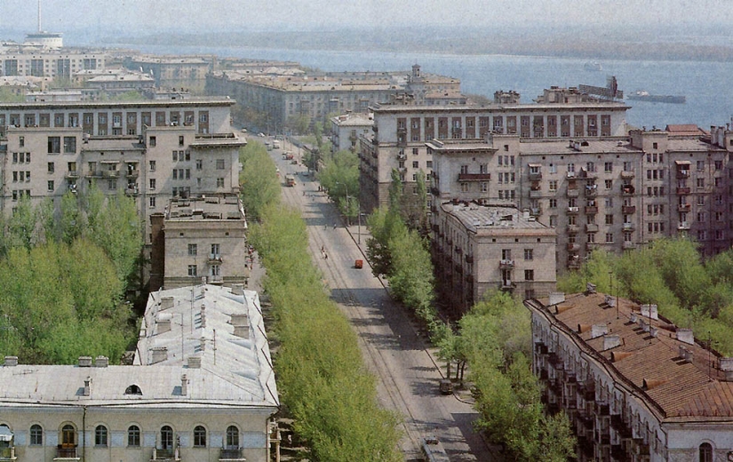 What Volgograd looked like in the 1980s