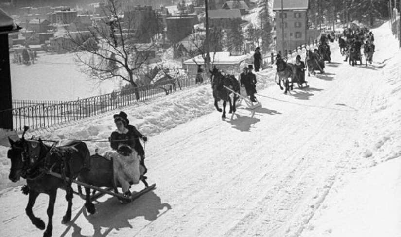 What was the "most fashionable village in Europe" after the war?