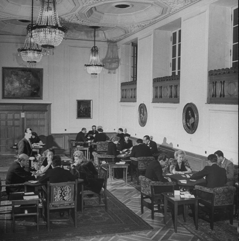 What was the "most fashionable village in Europe" after the war?