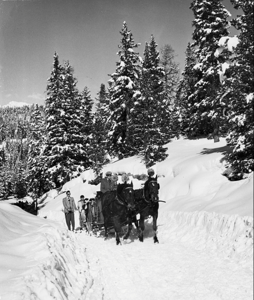 What was the "most fashionable village in Europe" after the war?