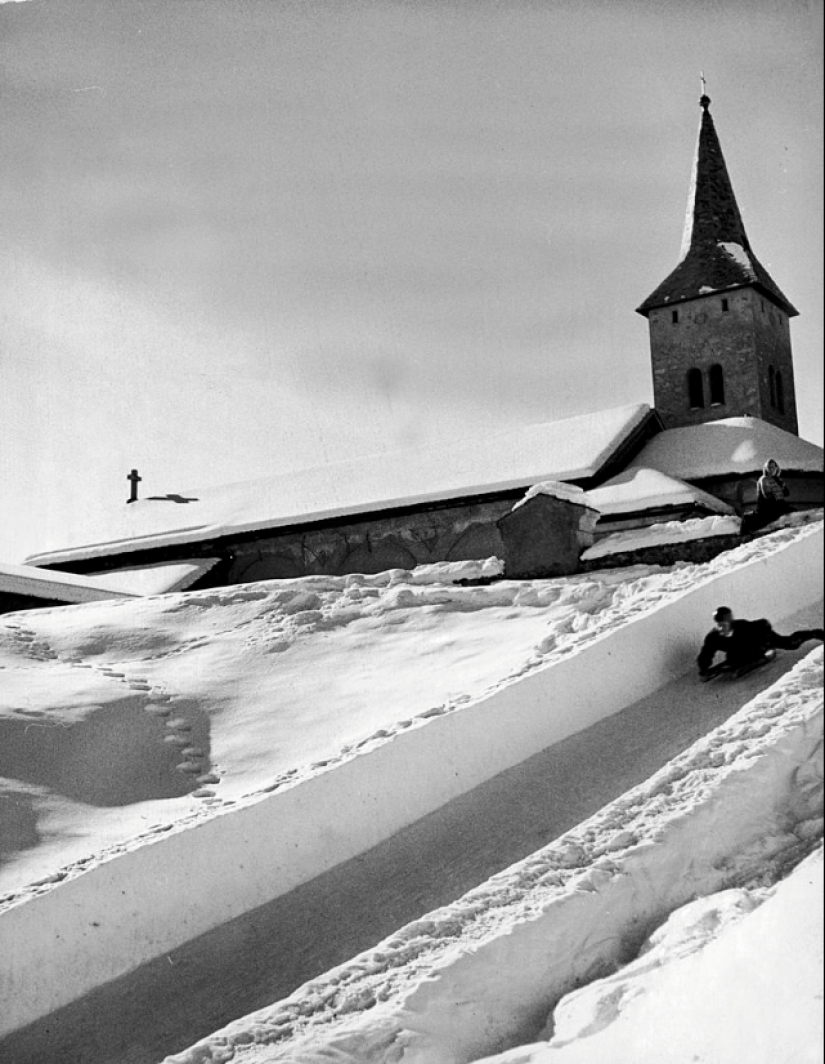 What was the "most fashionable village in Europe" after the war?