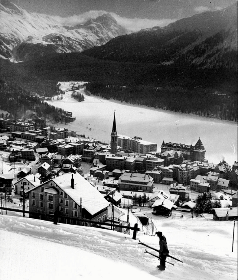 What was the "most fashionable village in Europe" after the war?