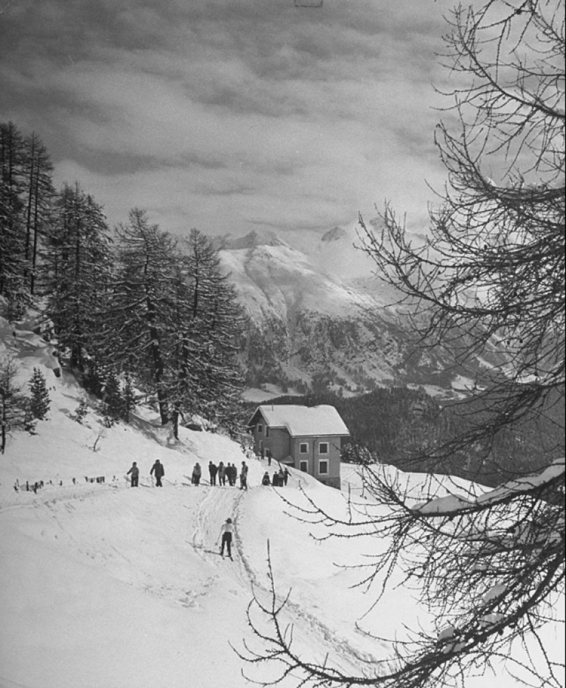 What was the "most fashionable village in Europe" after the war?