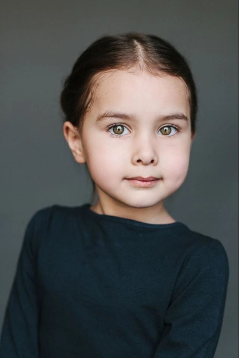 What will happen if the father is Uzbek and the mother is Armenian? 13 children with unusual beauty due to mixed blood