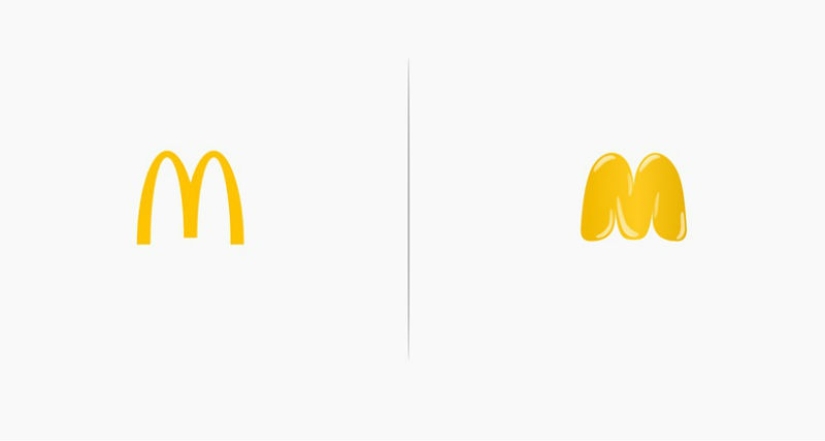 What would brand logos look like if they matched their products