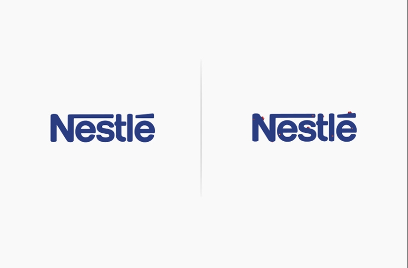 What would brand logos look like if they matched their products