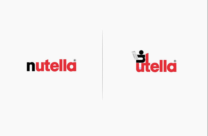 What would brand logos look like if they matched their products
