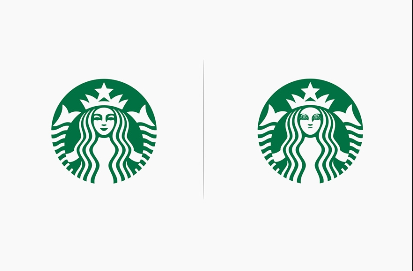 What would brand logos look like if they matched their products