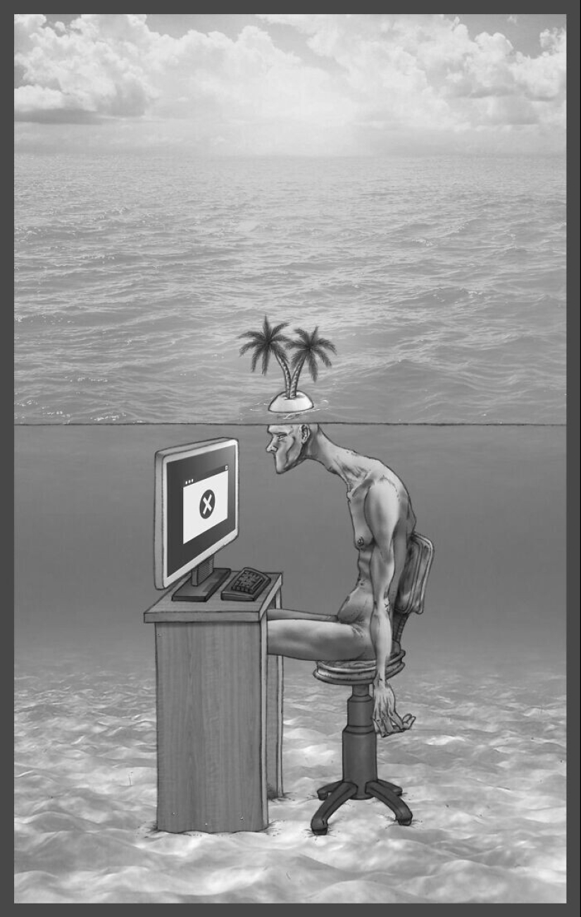 What's Wrong With Us? 30 Philosophical Cartoons About Modern Society