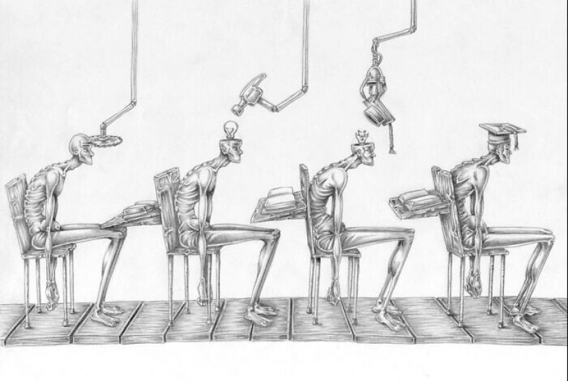 What's Wrong With Us? 30 Philosophical Cartoons About Modern Society