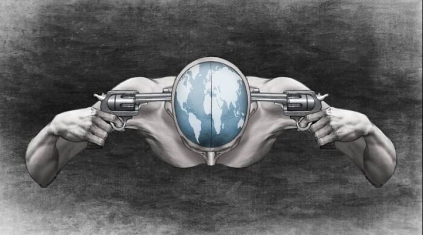 What's Wrong With Us? 30 Philosophical Cartoons About Modern Society