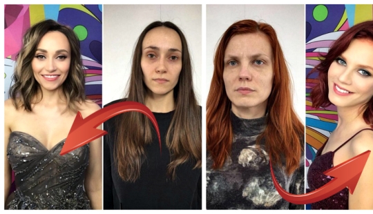 When makeup and hairstyle really work wonders: 20 amazing transformations