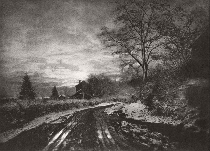 When photos looked like paintings: 27 frames from Leonard Misonne