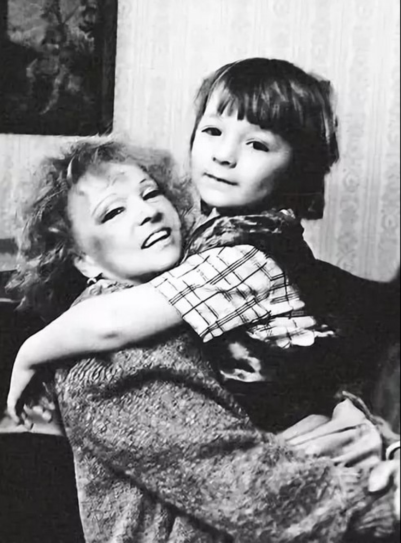 Who was the father of the only daughter of Lyudmila Gurchenko