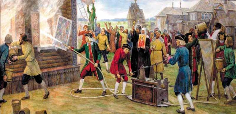 Why conical fire buckets: an unexpected answer with a look into history Why conical fire buckets: an unexpected answer with a look into history