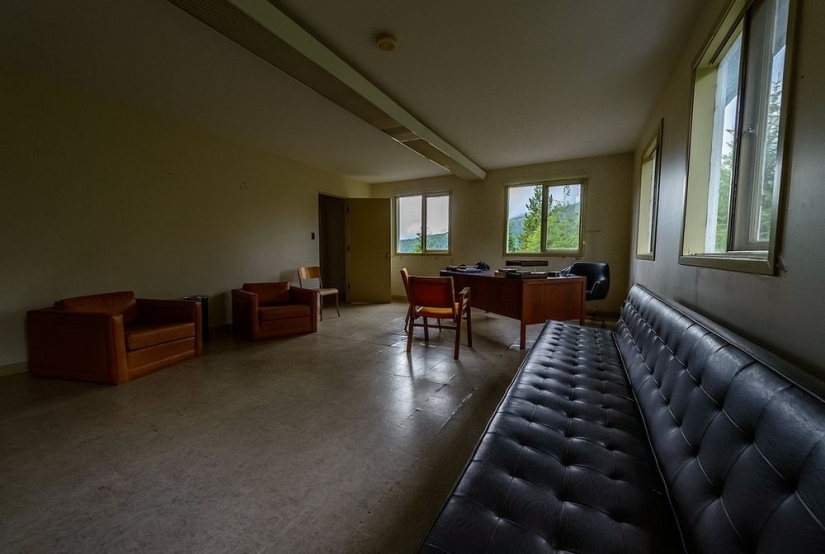 Why did all the residents leave a town on the Alaska border without even turning off the lights?