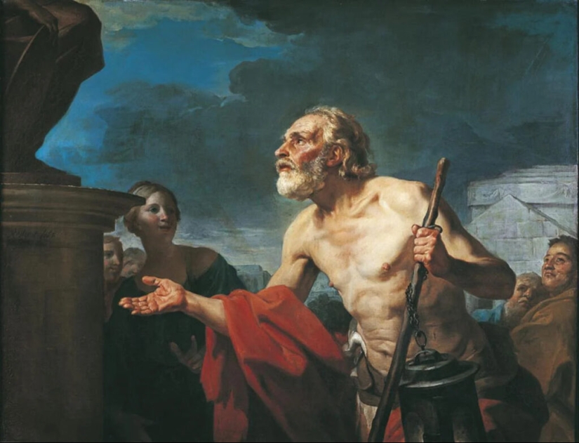 Why did the ancient Greek philosopher Diogenes live in a barrel? Why did the ancient Greek philosopher Diogenes live in a barrel?