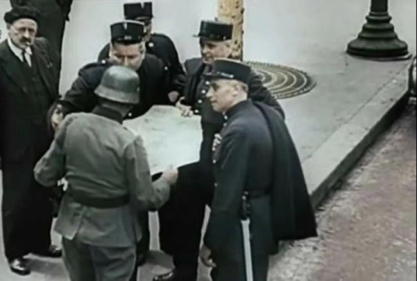 Why did the French beat Americans in the center of Paris in 1944 Why did the French beat Americans in the center of Paris in 1944