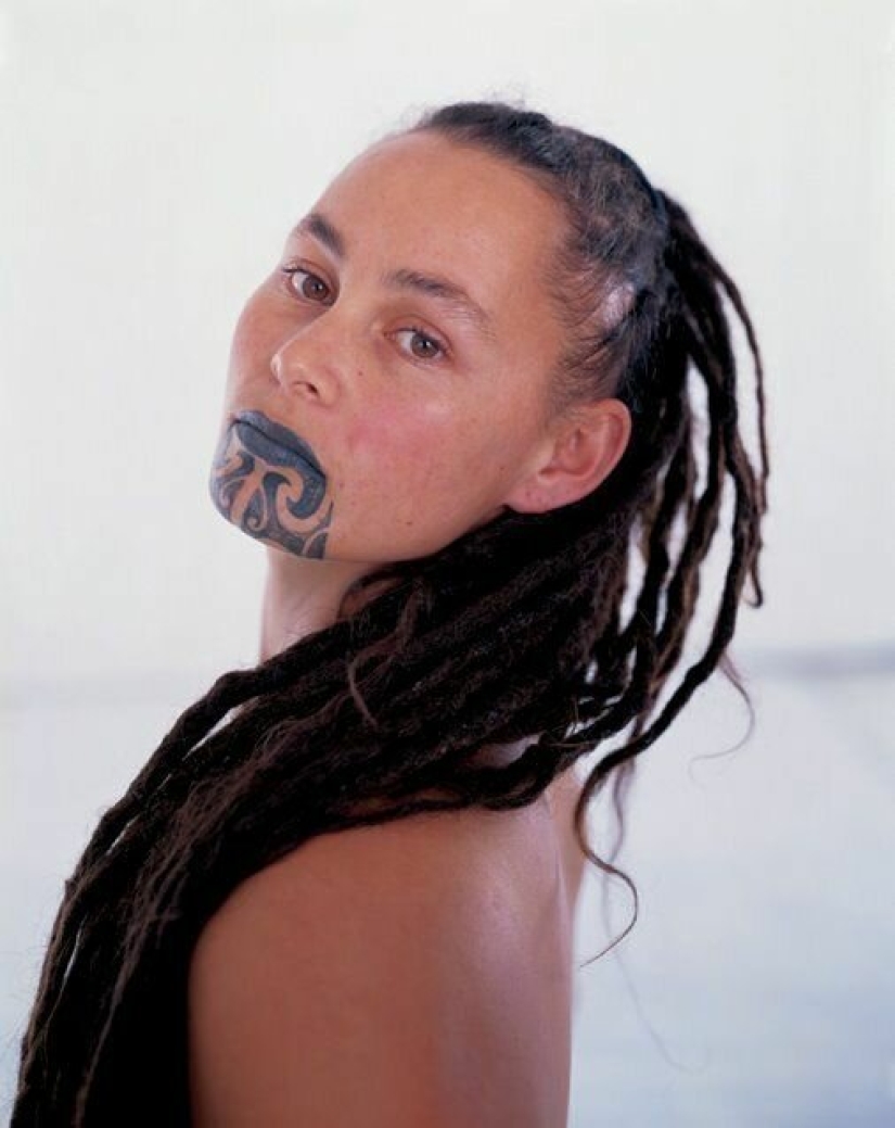 Why do beauties need a beard? The history of ta-moko Maori tattoos that are becoming a trend