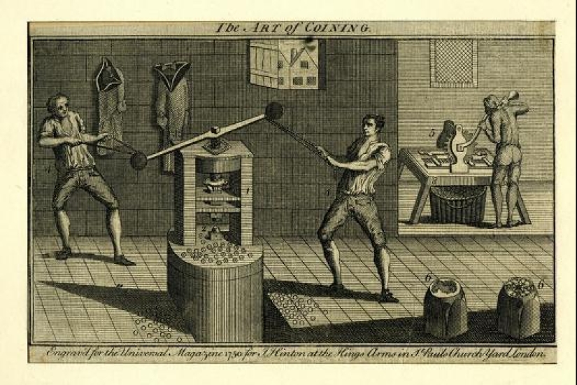 Why do coins have a ribbed edge